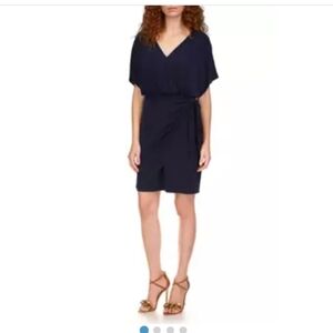 NWT Michael Kors Dress Tie waist Faux wrap